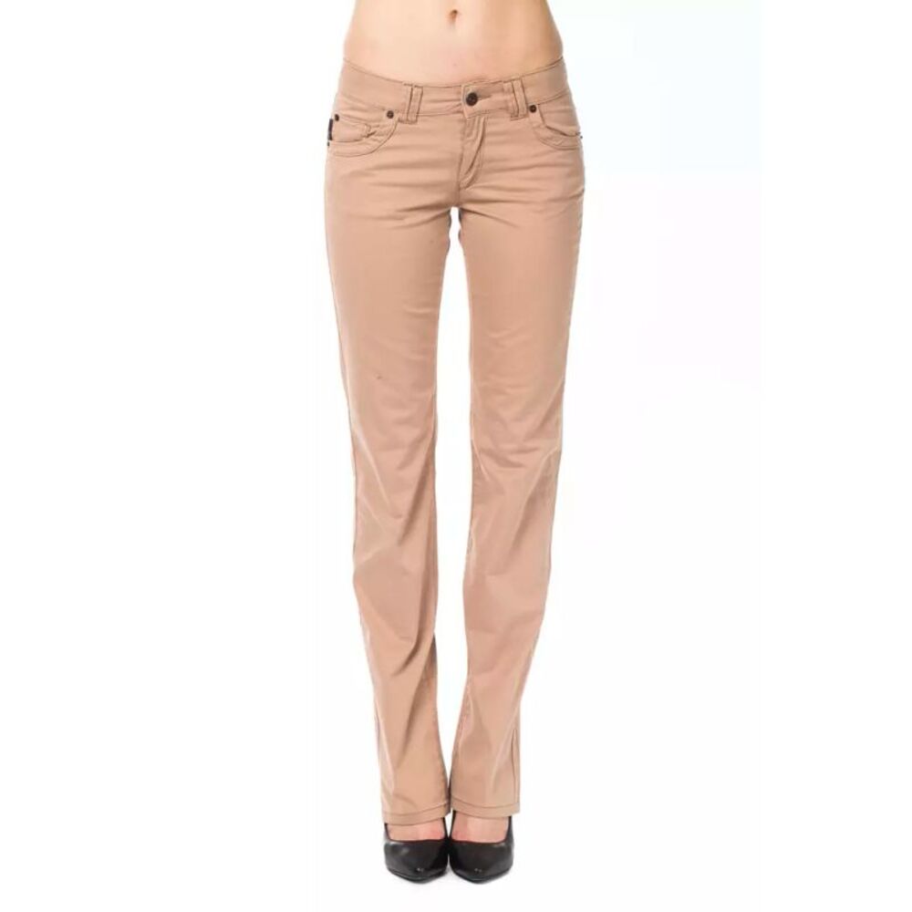 Ungaro Fever Beige Cotton Women's Women's Jean